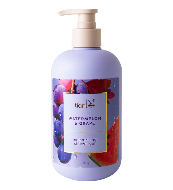 Drėkinamoji dušo želė “Arbūzas ir vynuogės”, 470 g