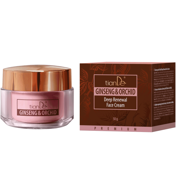 Giliai regeneruojantis veido kremas su ženšeniu ir orchidėja, 50 g